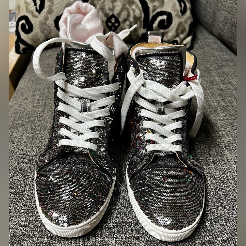 Christian Louboutin sequin sneakers (women’s)